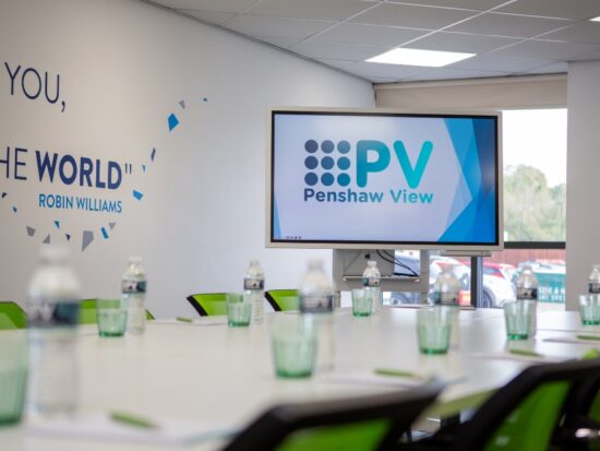 The brand-new Penshaw View office