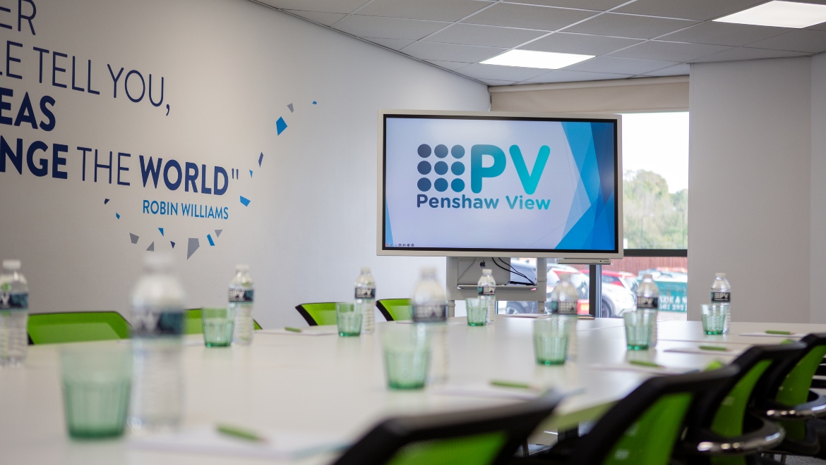 The brand-new Penshaw View office