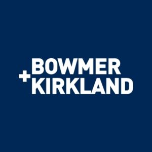 Bowmer and Kirkland standard squared logo