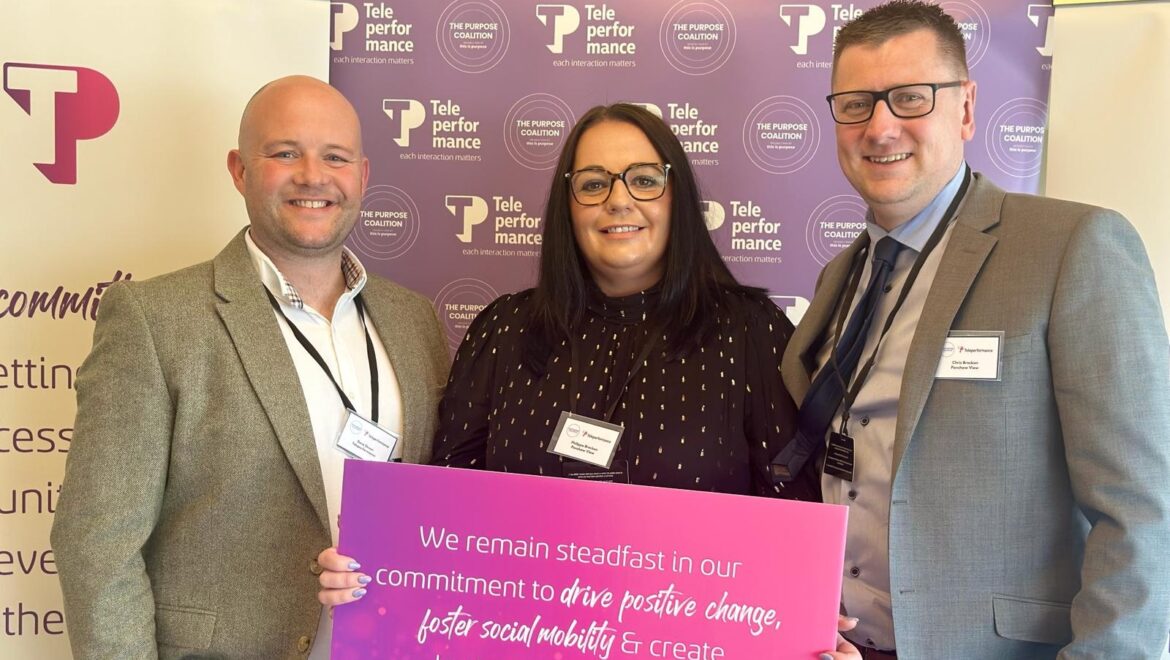 Penshaw View show support for The Purpose Coalition and Teleperformance